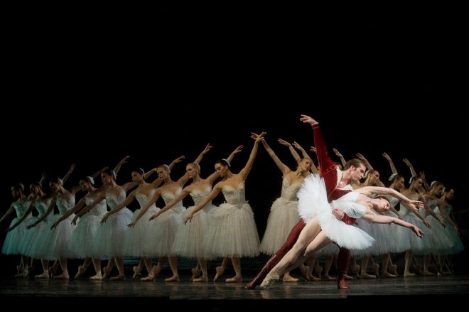 the swan lake ballet