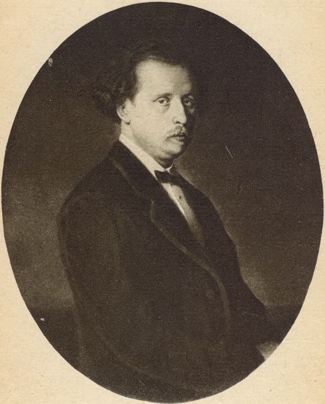 Portrait of Nikolai Grigorievich Rubinstein. 1870